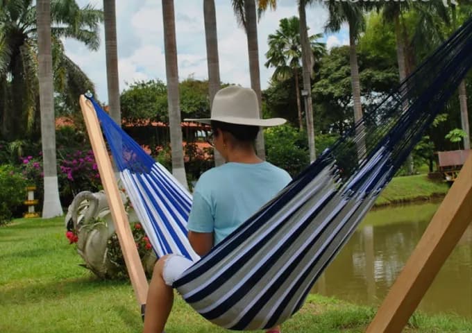 Chinchorro Tradicional Personal Bicolor - Vista 1