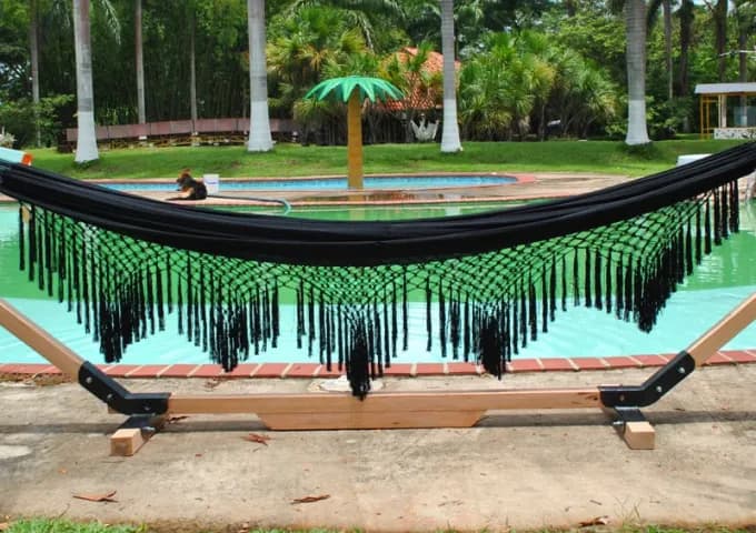 Chinchorro Tradicional Grande con Flecos - Vista 2